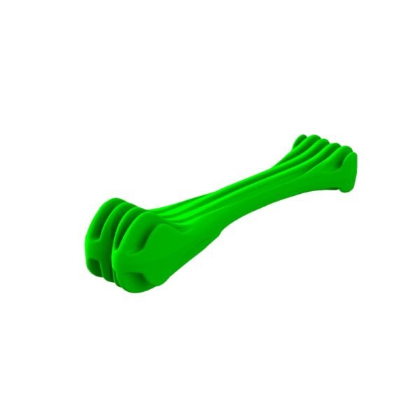UK Made Interactive Eco Friendly Bone Shaped Recycled Dog Toy Available In Various Colours