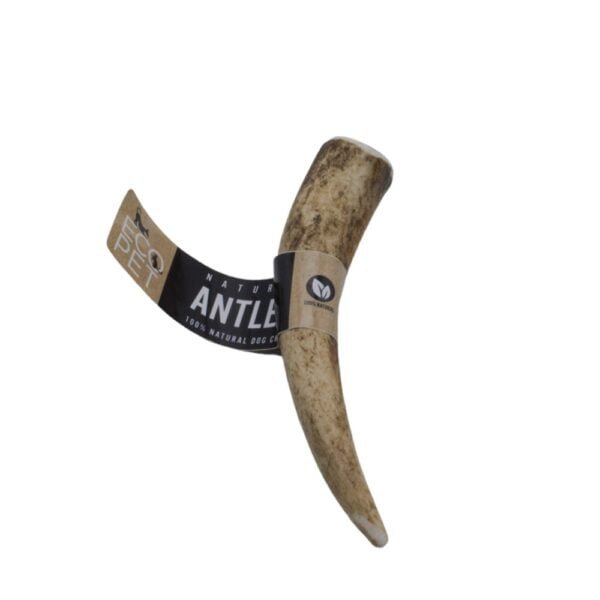 Eco Pet 100% Natural Premium Long Lasting Red Deer Elk Antler Dog Chew Toy Rich in Protein and Calcium – Small – Medium – Large