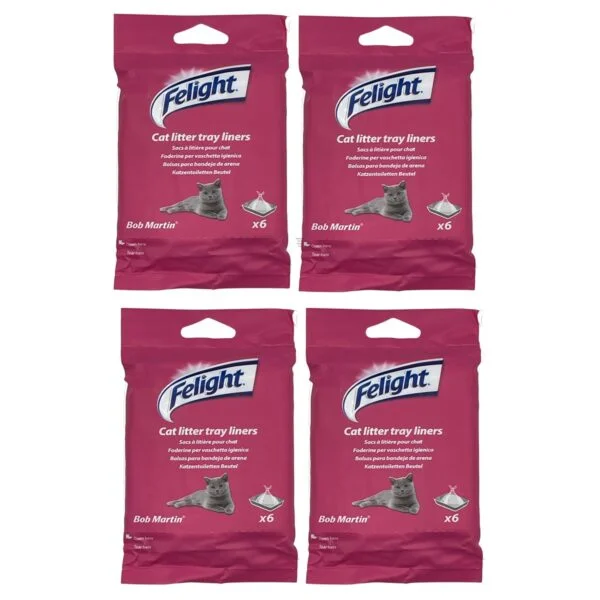 Disposable Cat Litter Tray Liners Value Pack For Every Day Hygiene Makes Cleaning Very Easy