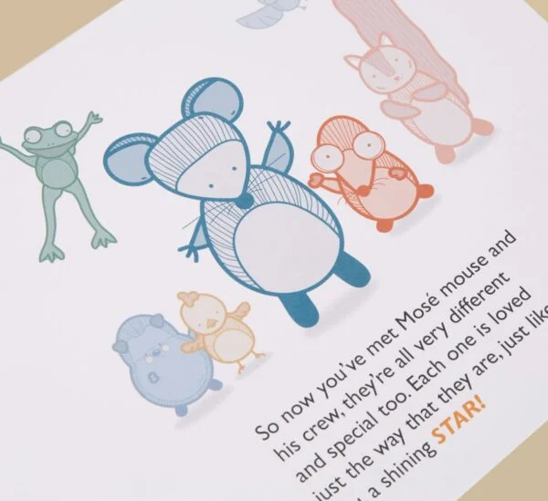 Mose Mouse & Friends Childrens Book