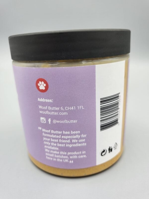 Woof Natural Dog Peanut Butter 250 gr