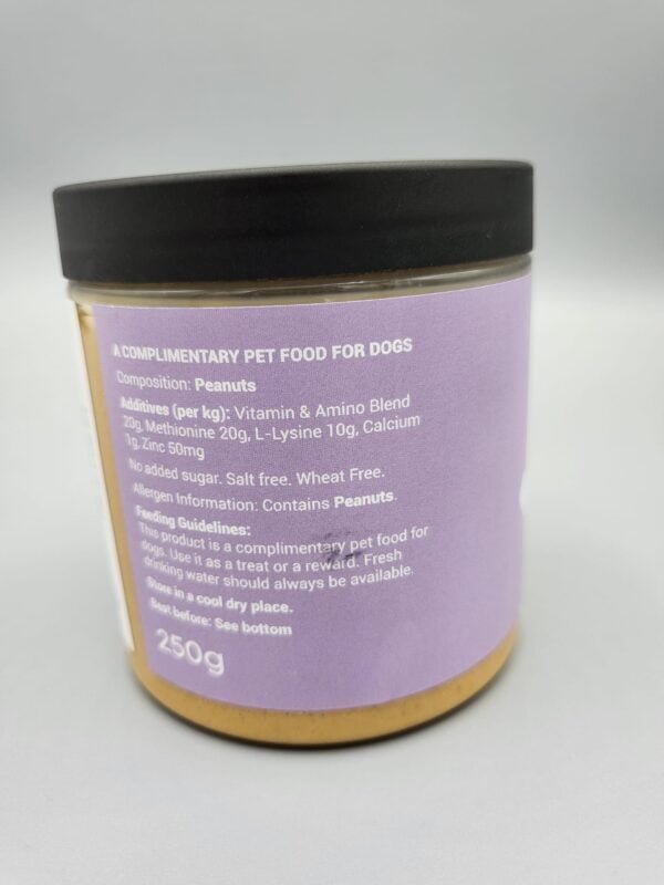 Woof Natural Dog Peanut Butter 250 gr