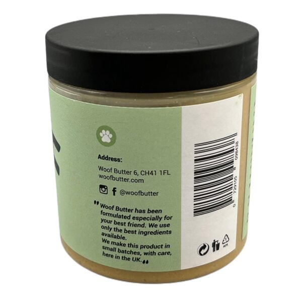 Woof Natural Dog Peanut Butter 250 gr