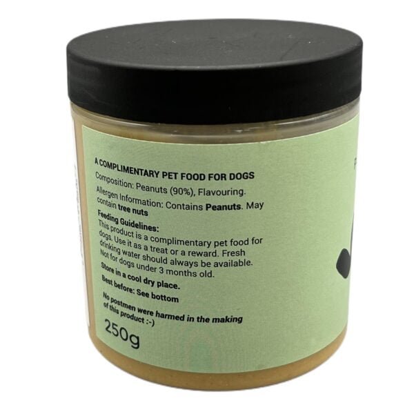 Woof Natural Dog Peanut Butter 250 gr