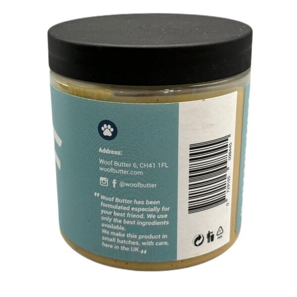 Woof Natural Dog Peanut Butter 250 gr